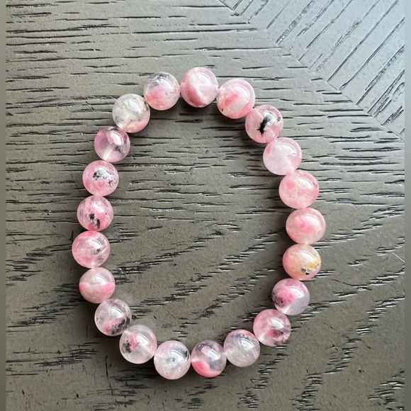 Ice rhodonite 8mm - Picture 3 of 3